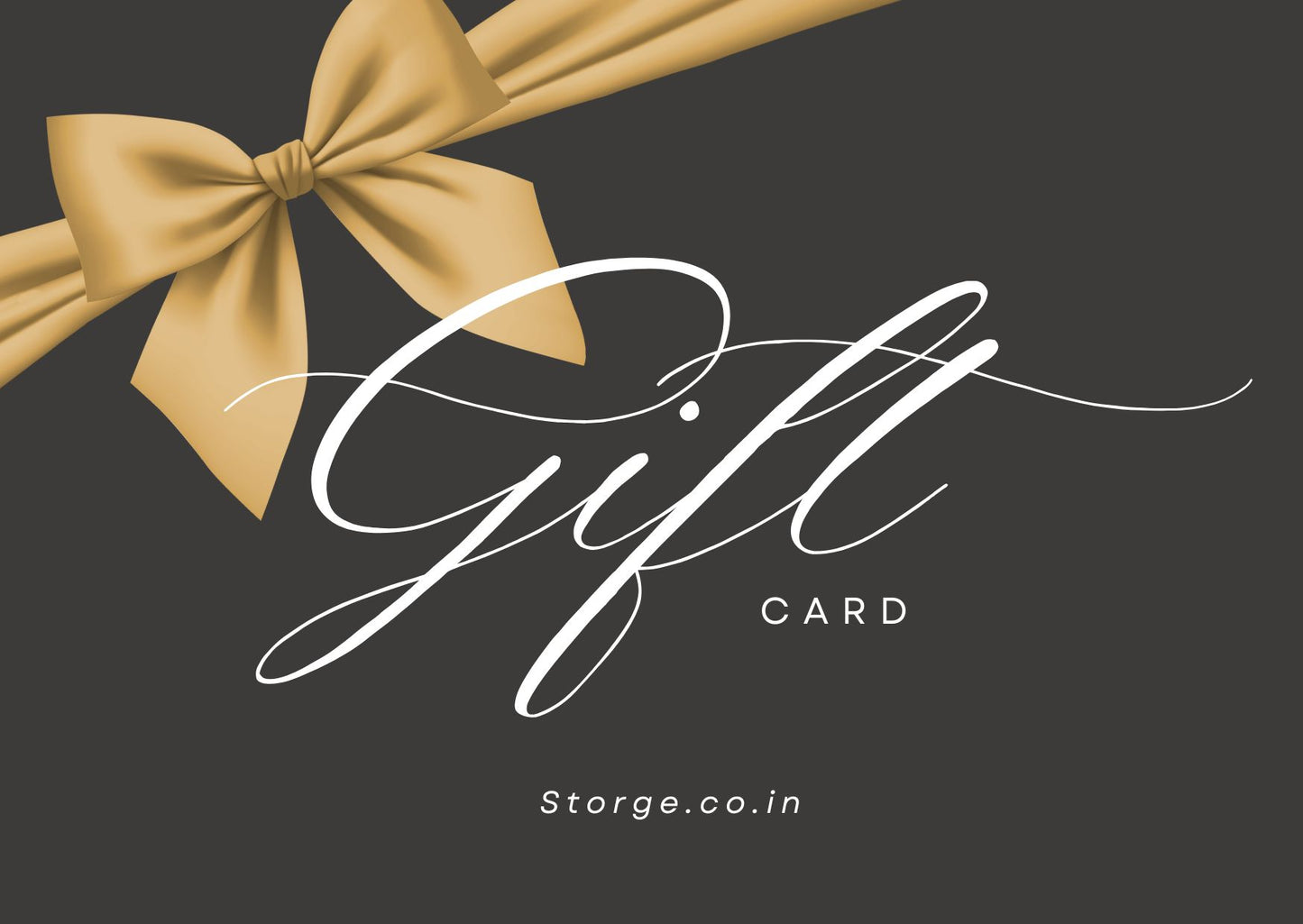 Storge gift card